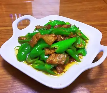 Chili fried meat
