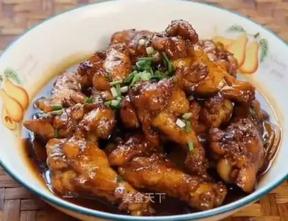 Coke chicken wings