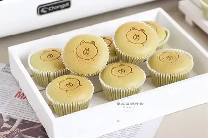 Tea and milk cake