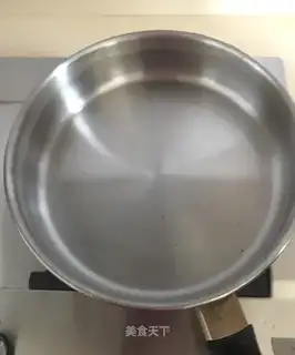 I went to the stainless steel pan
