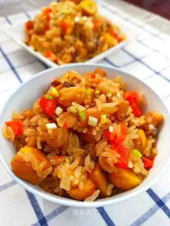Pumpkin mushroom chicken