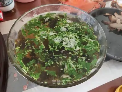 Shrimp, pickle soup
