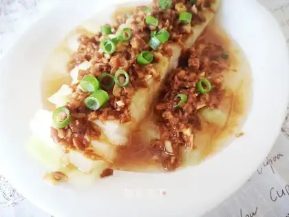Garlic mushroom sauce for melons