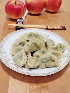 Porridge pork dumplings