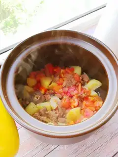 Beef stew potatoes
