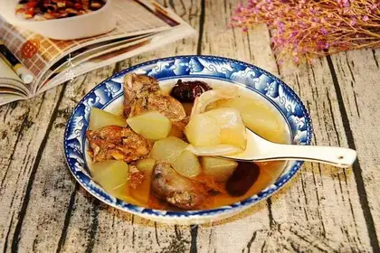 Melon soup