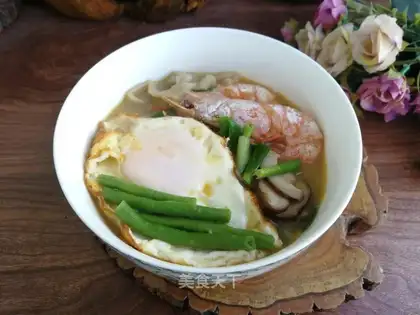 Three pinkskin soup