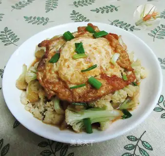 ♪ Fried omelet ♪