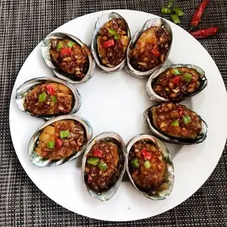 Garlic abalone