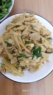 Scrambled pork
