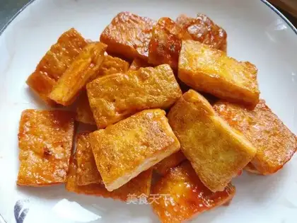 Sour sweet tomato tofu