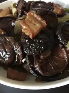Roast mushrooms