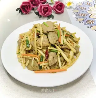 Pork liver and thin meat