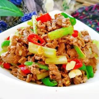 Celery and roast beef
