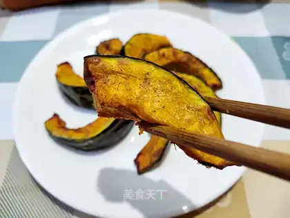 Air-cooked pumpkin