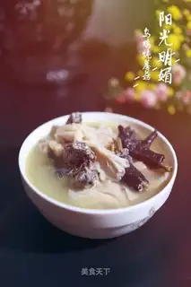 Chicken mushroom soup