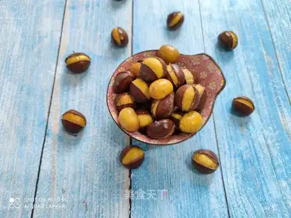 Baked chestnuts