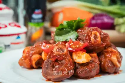 Spicy tomato leg