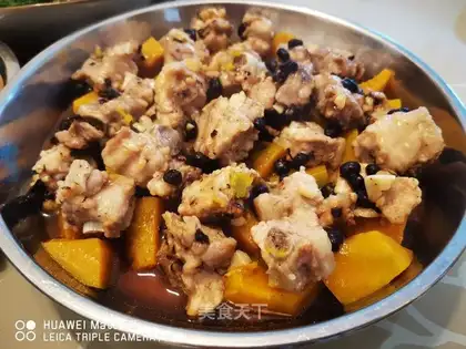 Pumpkin's evaporated ribs