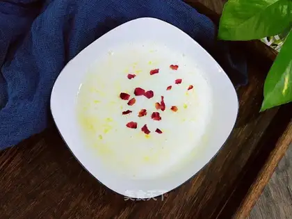Milk boiled eggs