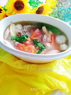 Cracker beef soup pan