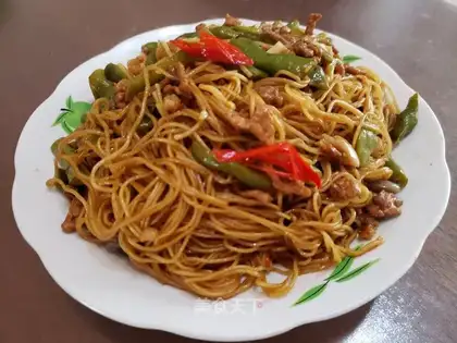 Bean-fruit noodles