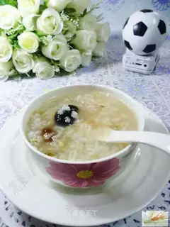 Oatmeal rice congee