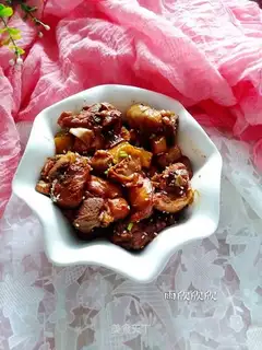 Roasted chicken legs