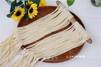 Homemade egg noodles