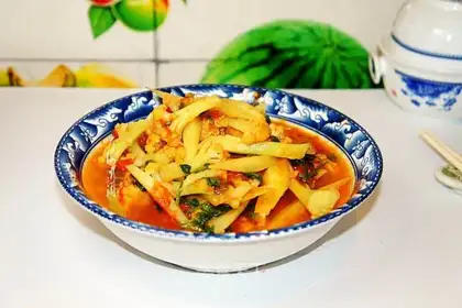Tomato fried organic vegetables