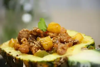 Pineapple lamb