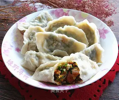 Five-colour dumplings