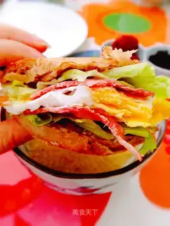 Pancake sandwich