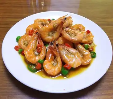 Spicy shrimp