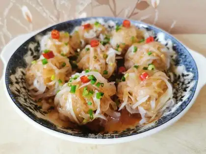 Radish meatballs