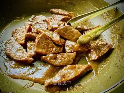 Fried steak