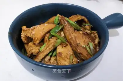 Quick-fried tofu