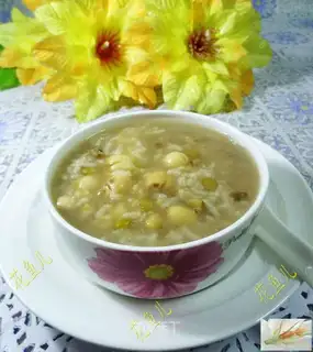 Green Bean Lotus Rice