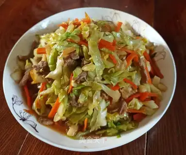 Scrambled carrots