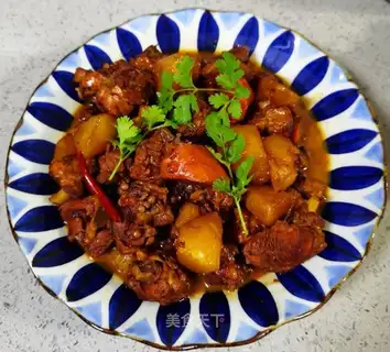 ♪ Wing root and potatoes ♪