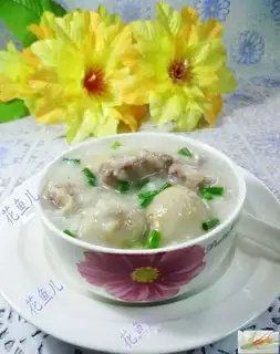 Potato rice congee