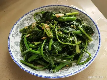 Clean up the oily oily flowers