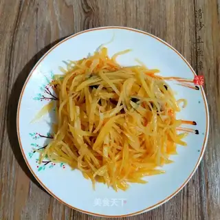 Clear the potatoes