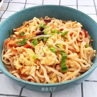Tomato eggs for noodles