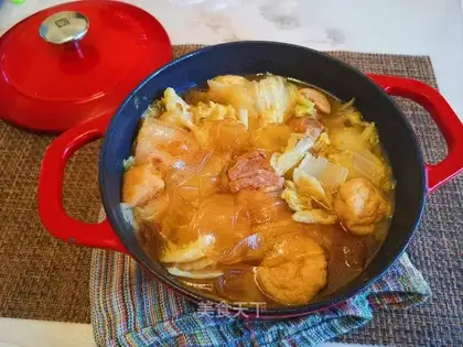 Big cabbage soup