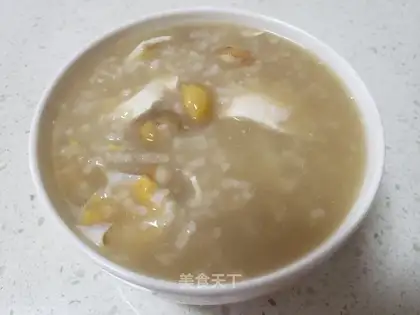 A duck and a bean porridge
