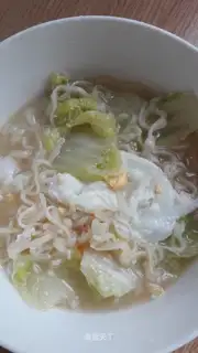 Pickle egg noodles