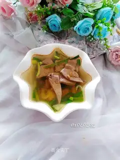 Pickles and liver soup