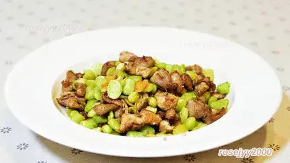 Chicken and Lima beans