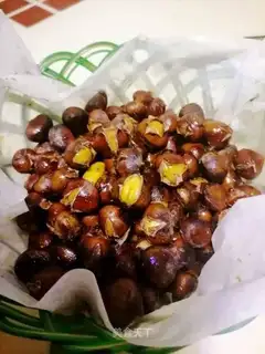 Baked chestnuts
